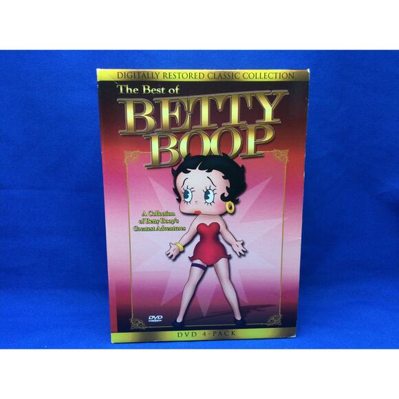 The Best of Betty Boop DVD 4-Pack - Picture 1 of 9